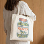 Collections by Fame Accessories - Mediterranean Olives Tote Bag