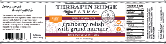 Terrapin Ridge Farms - Cranberry Relish w/ Grand Marnier™