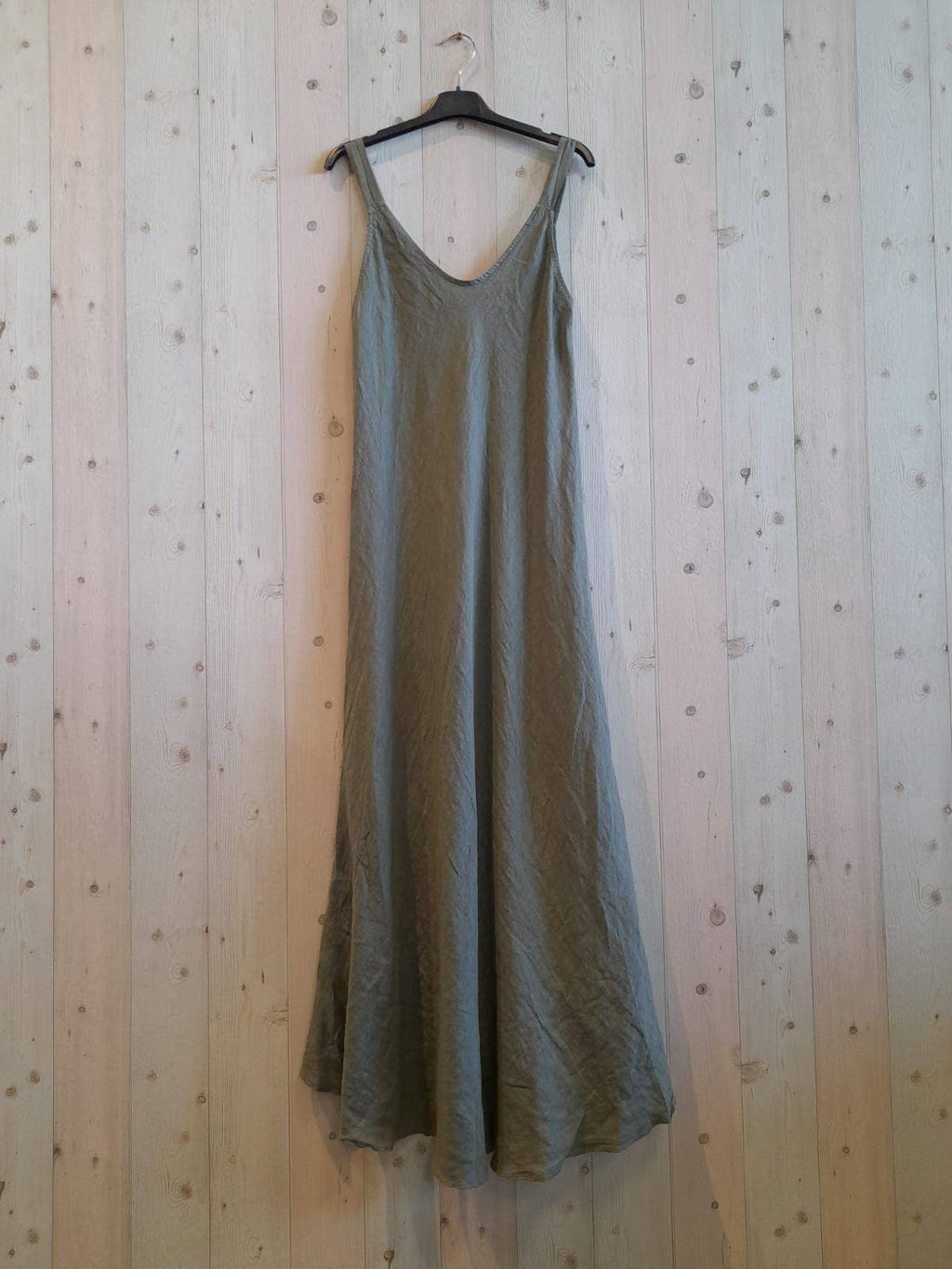 Linen & More - REF 2219 100% LINEN STRAPPY DRESS