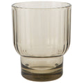 Now Designs by Danica - Acrylic Fluted DOF Glass - Olive Green