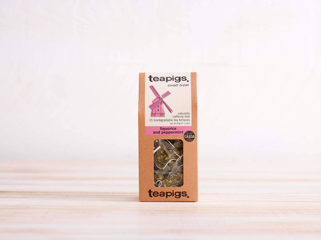 teapigs - Liquorice & Peppermint Tea - 15 Temples