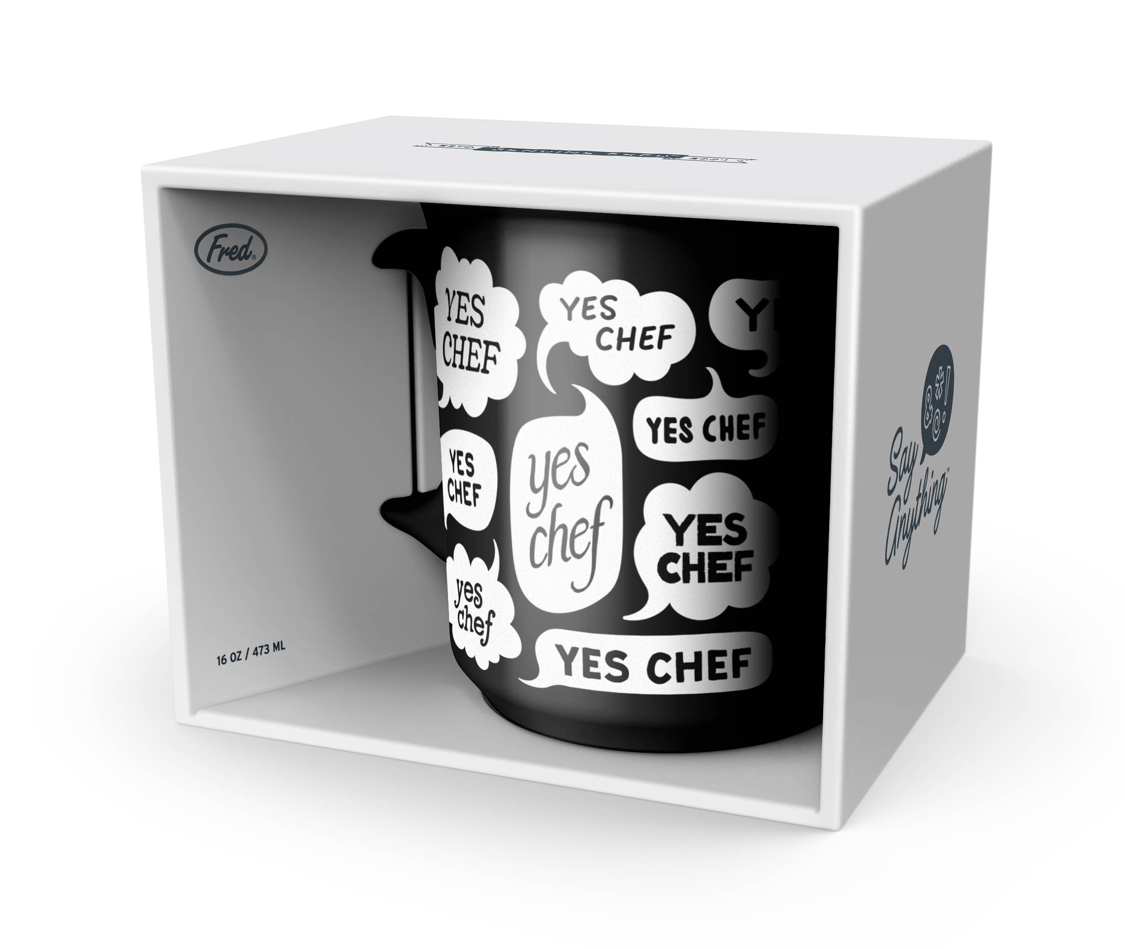 Fred & Friends - Say Anything Mug - Yes Chef