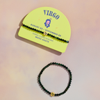 GeoCentral - Virgo Mini Zodiac Bracelet – 4mm Crystal Beads