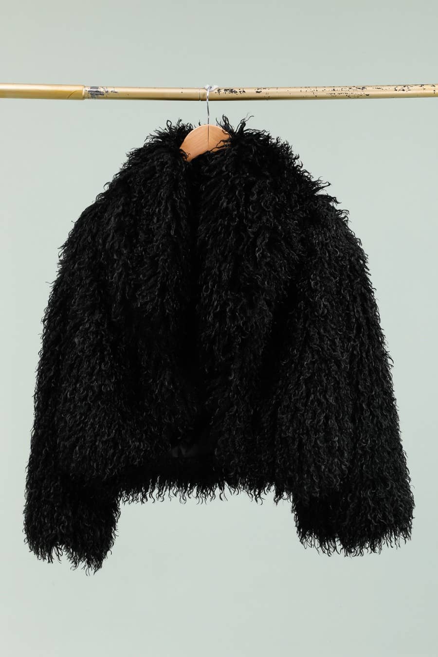 la maison des fibres naturelles - Faux fur effect jacket 60957 100% polyester