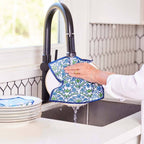 rockflowerpaper - BLAIRE BLUE Dish Cloths, Set of 3