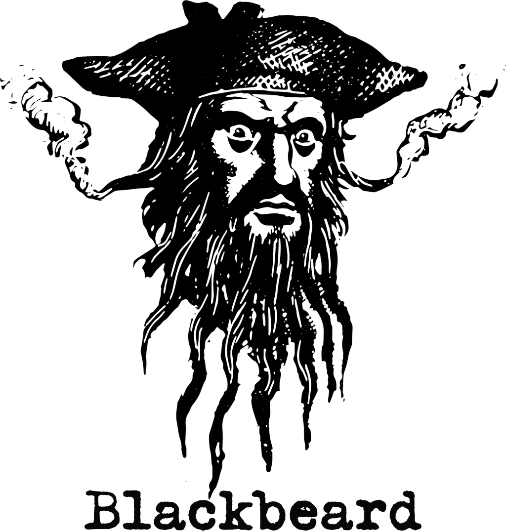 House of Swank Clothing - Blackbeard Head Sticker