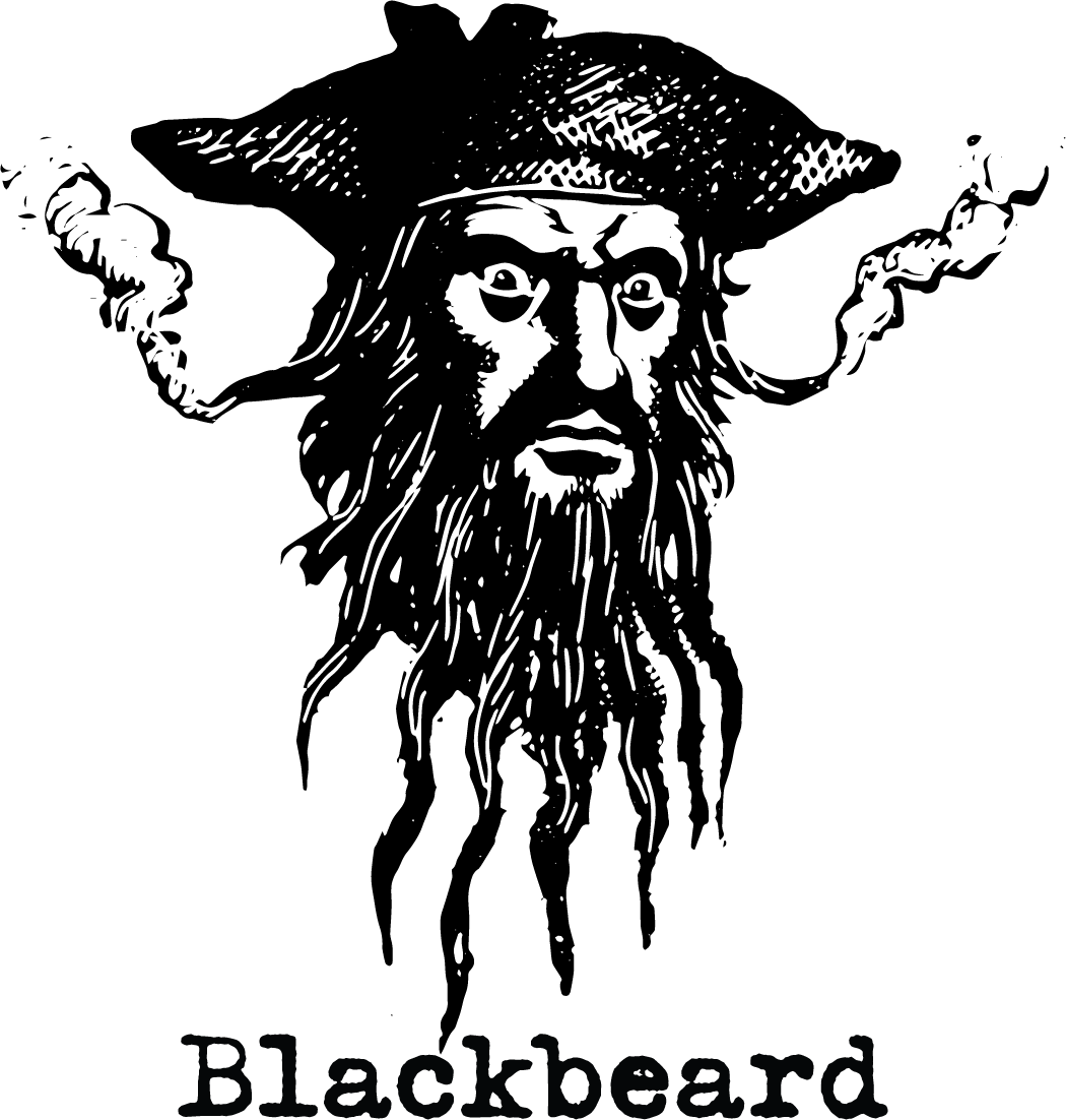 House of Swank Clothing - Blackbeard Head Sticker