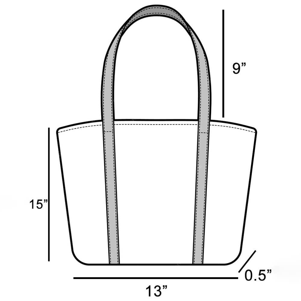 Collections by Fame Accessories - Sicilian Canned Sardines Tote Bag