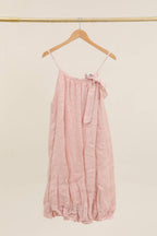 la maison des fibres naturelles - Linen strap dress 72313 100% linen lining 100% cotton