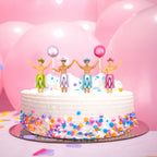 NPW - Hunky Cake Topper-4 Pack