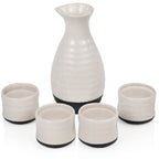 TRUE - Fervor Hand Painted Glazed Ceramic Sake Set