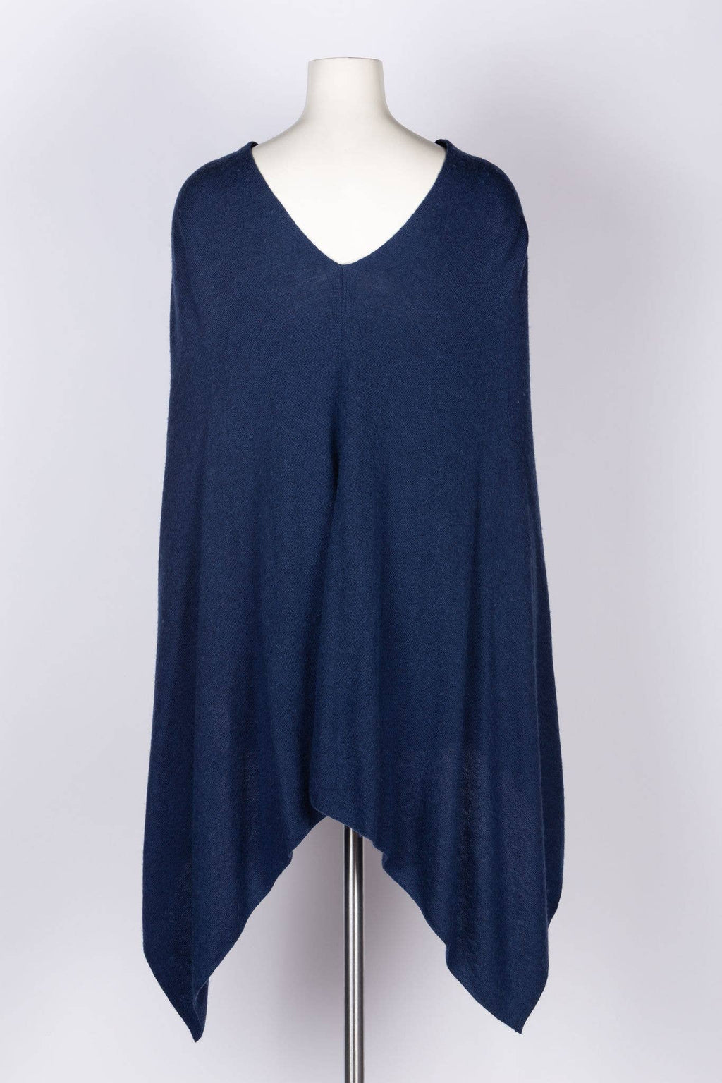 Dolma - Cashmere Poncho Navy