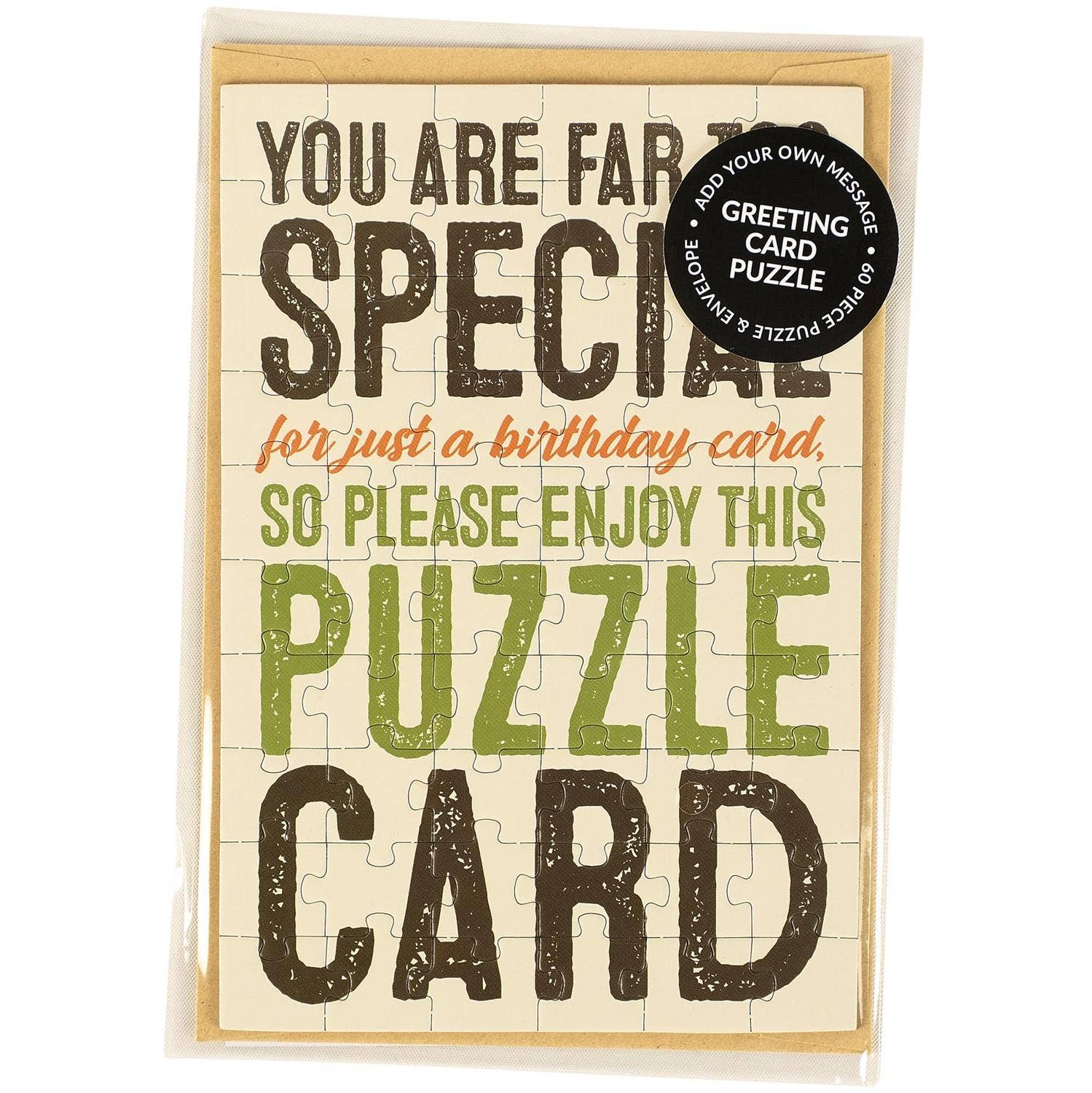 Questionables - Far Too Special Puzzle Card