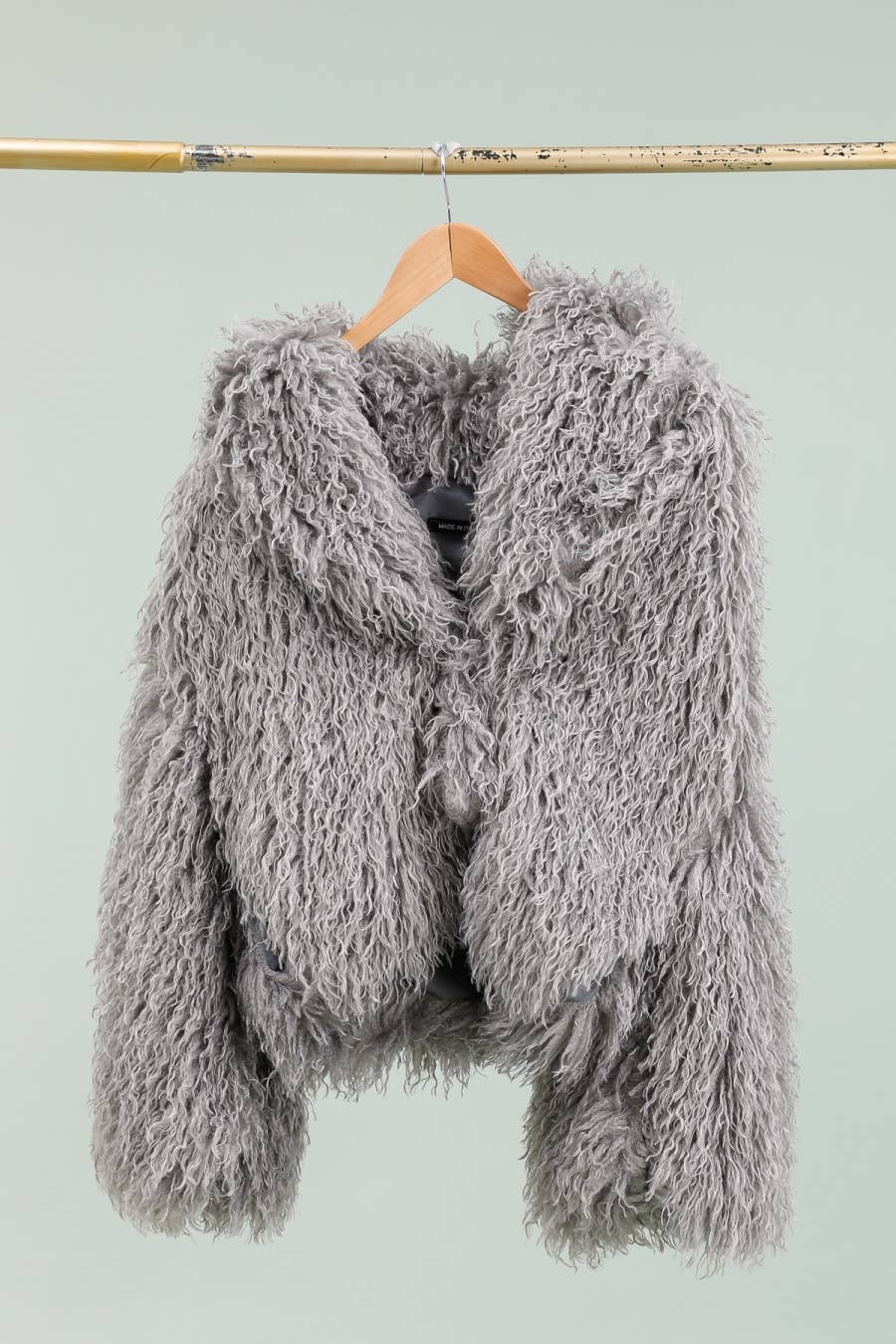 la maison des fibres naturelles - Faux fur effect jacket 60957 100% polyester