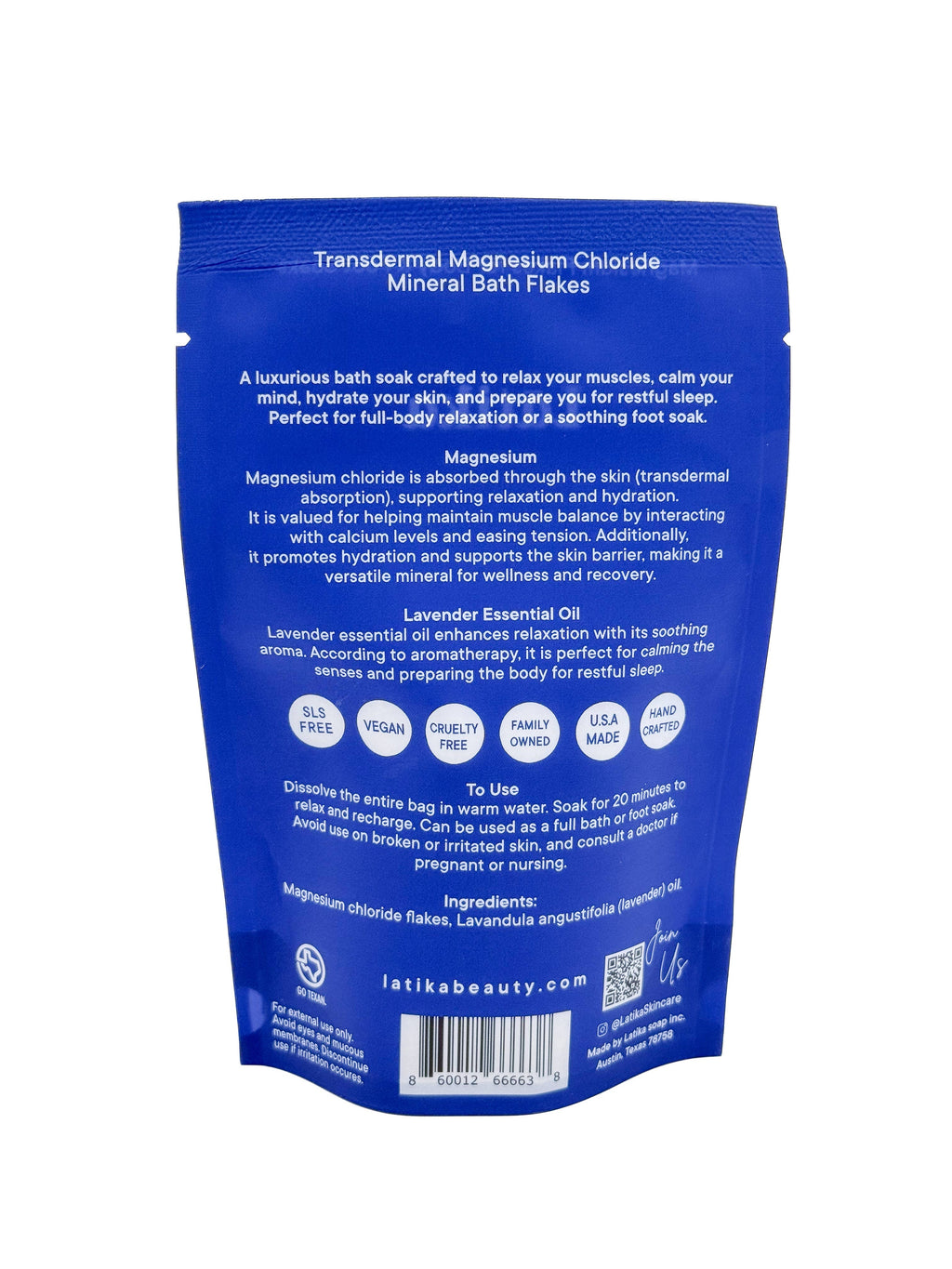 Latika Beauty - 🧿 Magnesium Bath Soak 🛀🆕