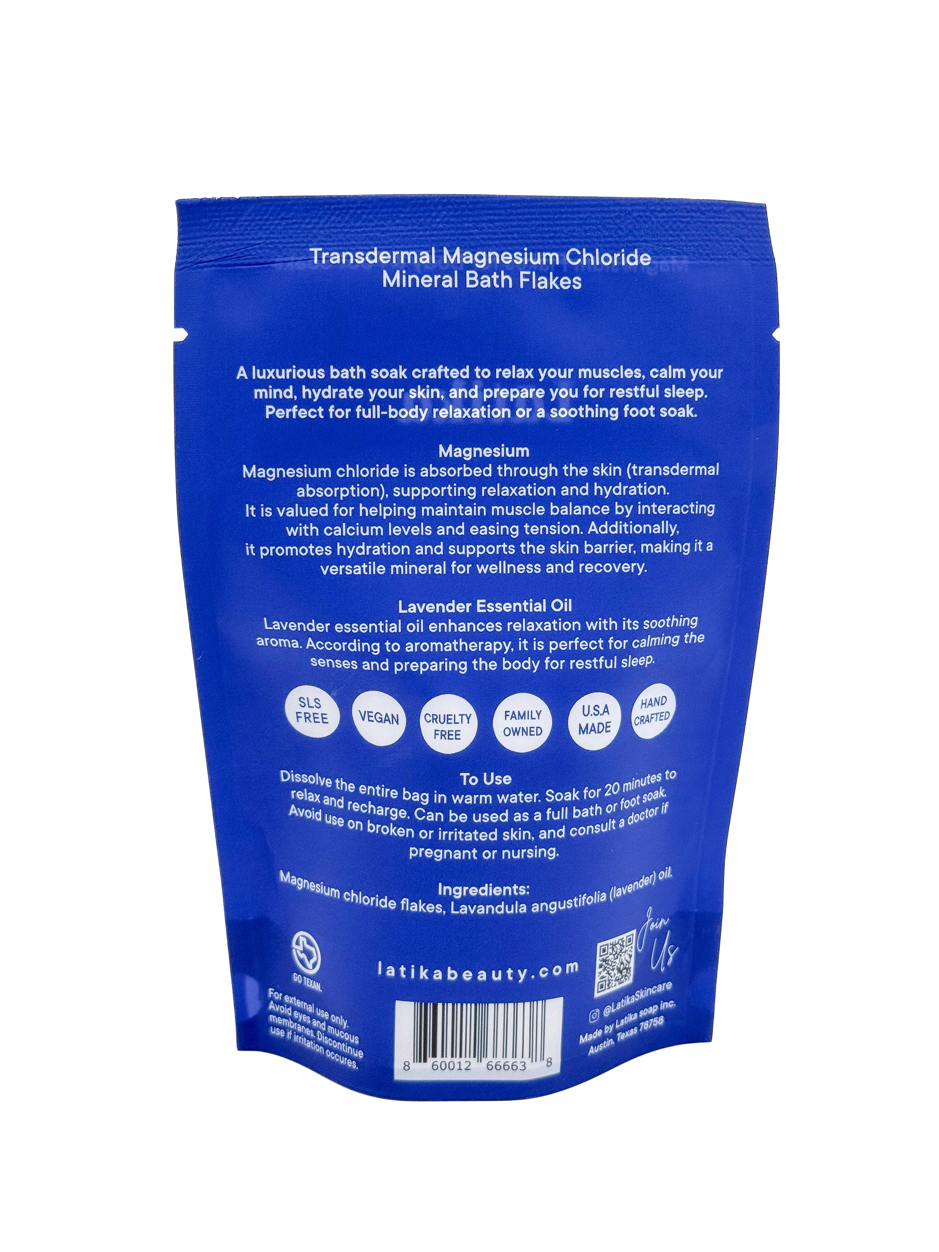 Latika Beauty - 🧿 Magnesium Bath Soak 🛀🆕