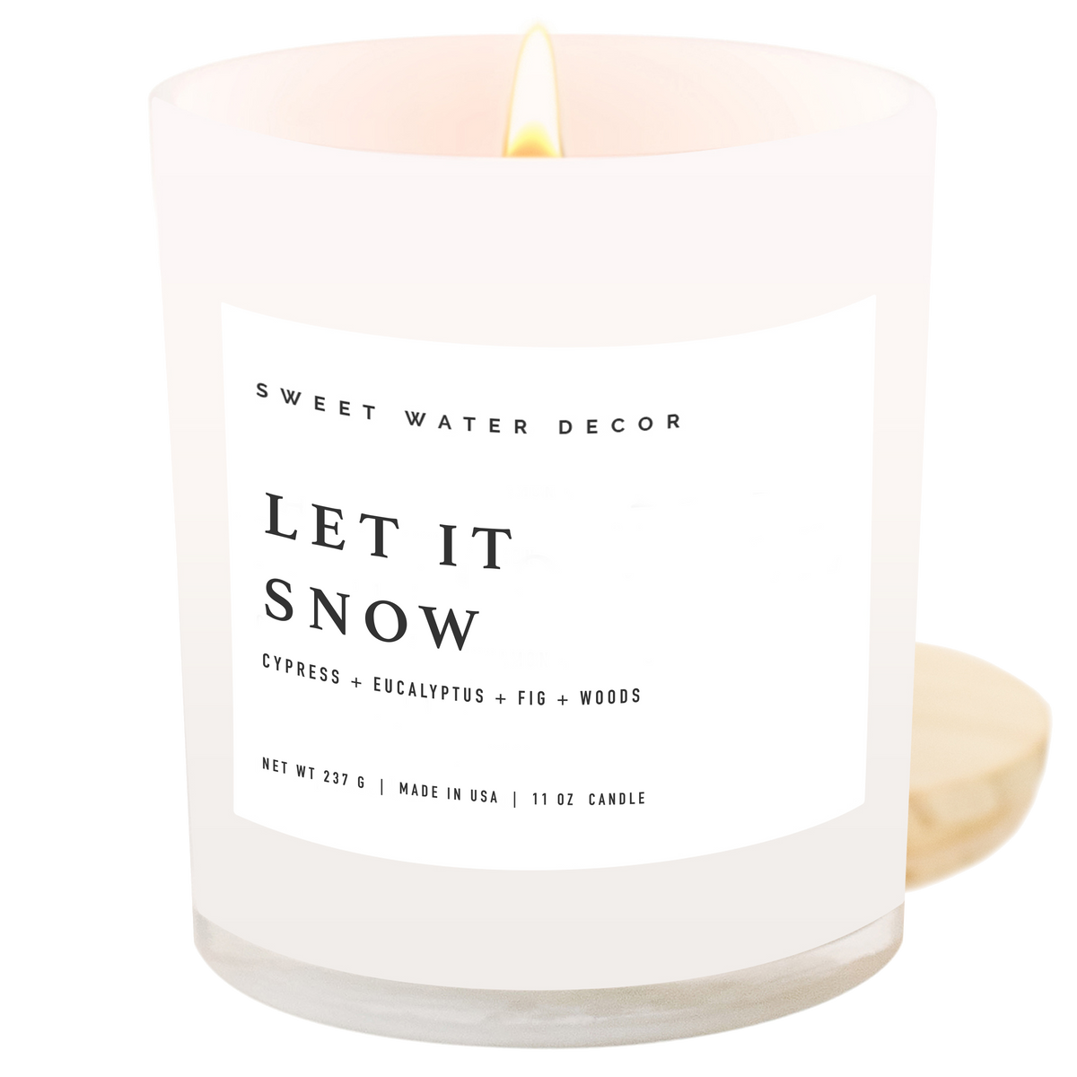 Sweet Water Decor - Let It Snow 11 oz Soy Candle
