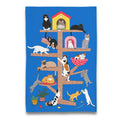 Naked Decor - Kitty Cat Tree House Tea Towel