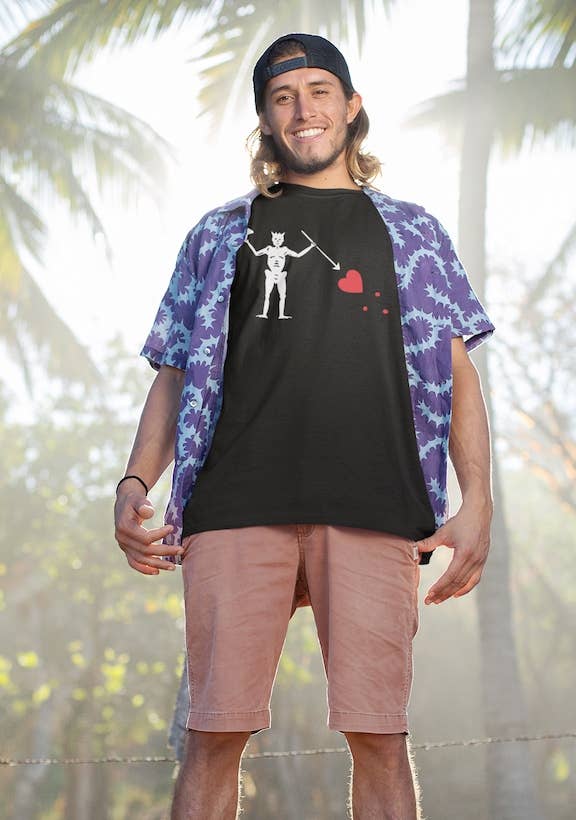 House of Swank Clothing - Blackbeard Flag Shirt