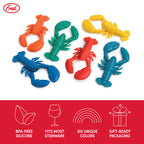 Fred & Friends - PARTY PINCHERS - Lobster Drink Markers - Set of 6