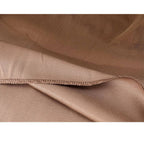 ACCITY - SOLID COLOR ELASTIC-WAIST MESH TULLE A-LINE SKIRT