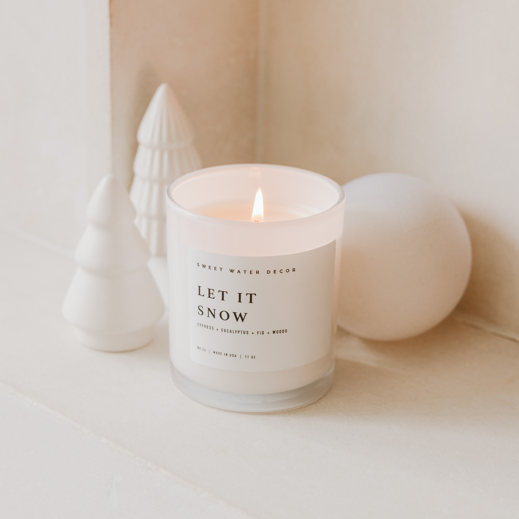 Sweet Water Decor - Let It Snow 11 oz Soy Candle