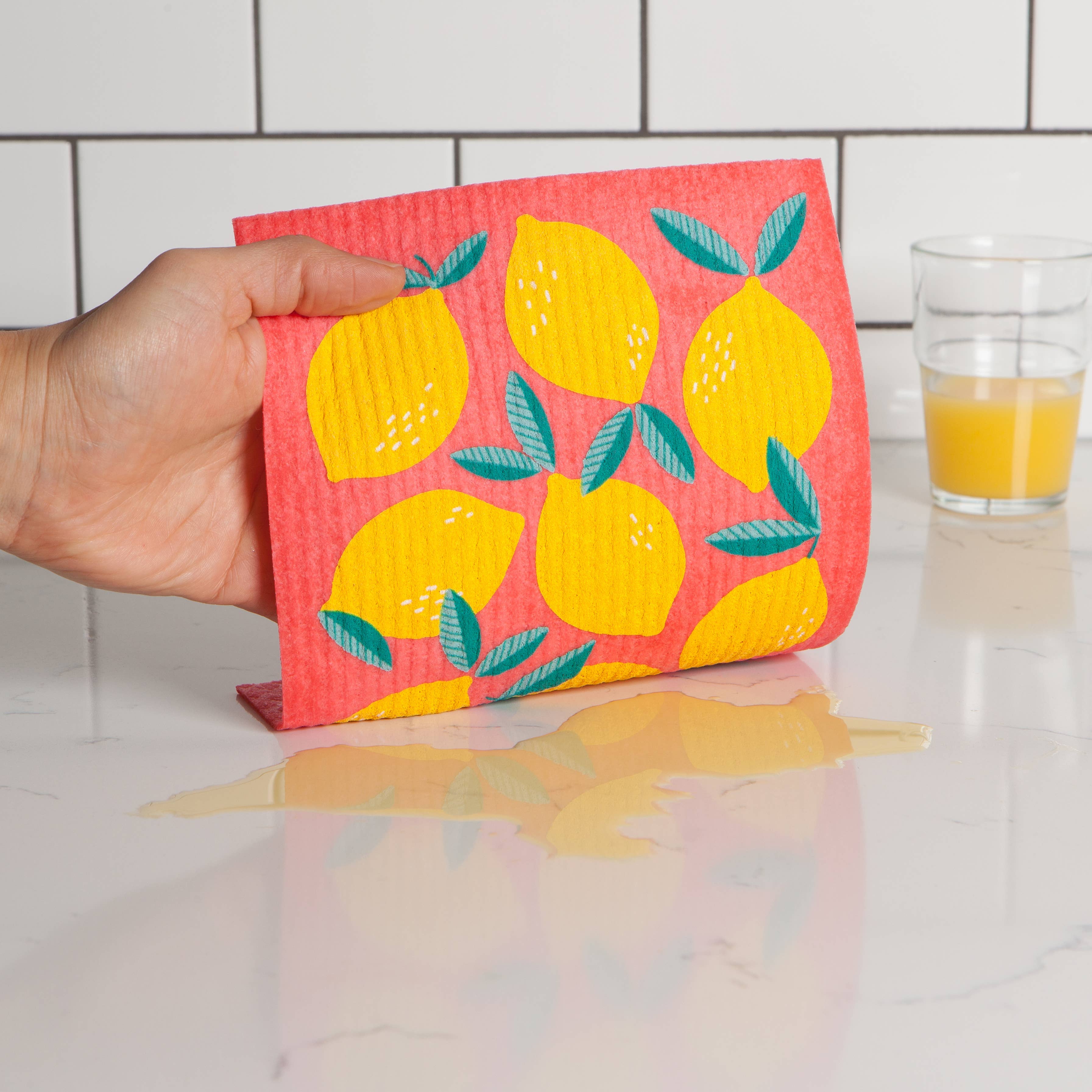 Ecologie - Lemon Swedish Dishcloth