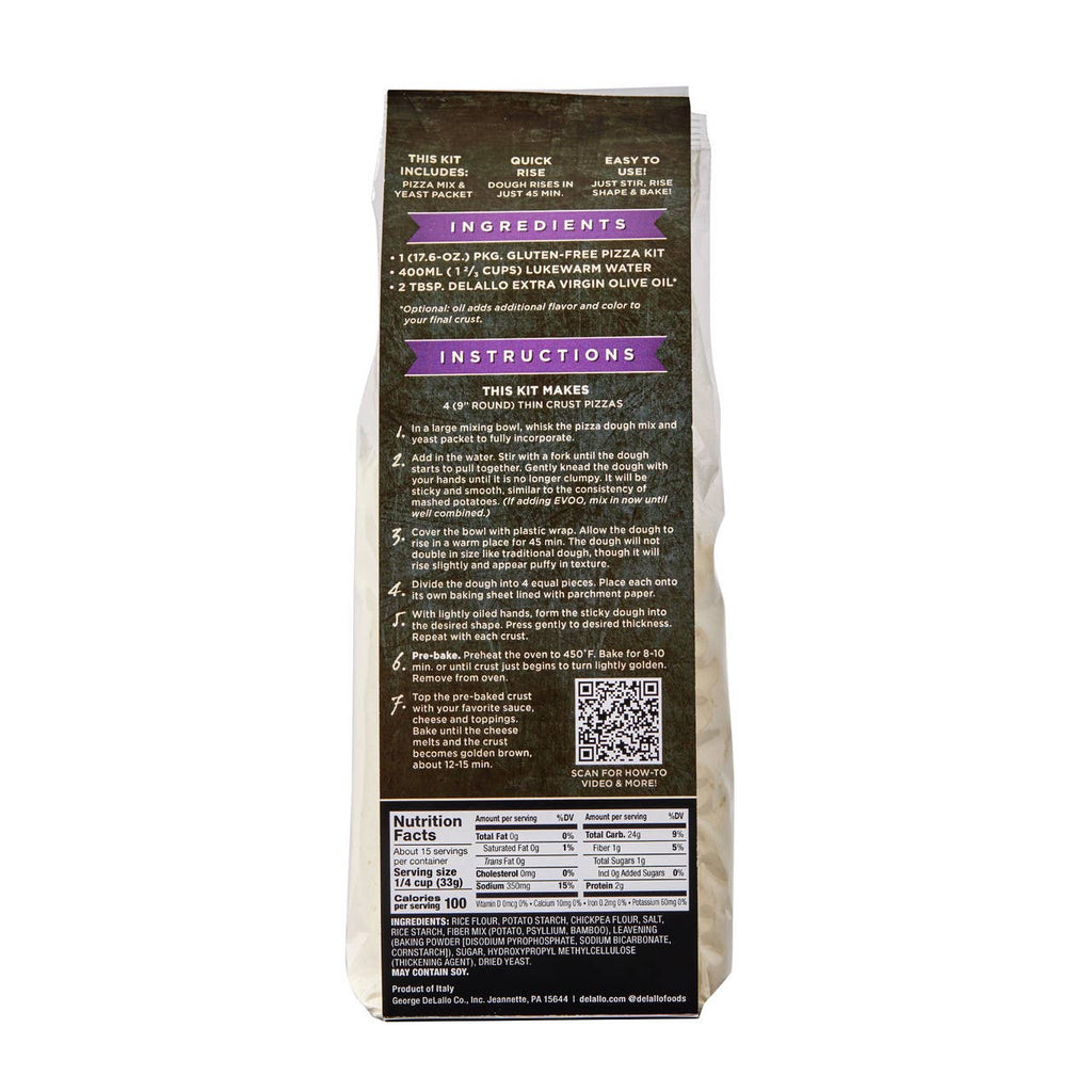 Delallo - Gluten-Free Pizza Dough Mix