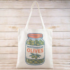 Collections by Fame Accessories - Mediterranean Olives Tote Bag