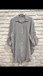 la maison des fibres naturelles - 100% linen shirt 620159