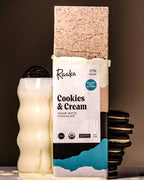 Raaka Chocolate - 31% Cookies & Cream Vegan White Chocolate Bar