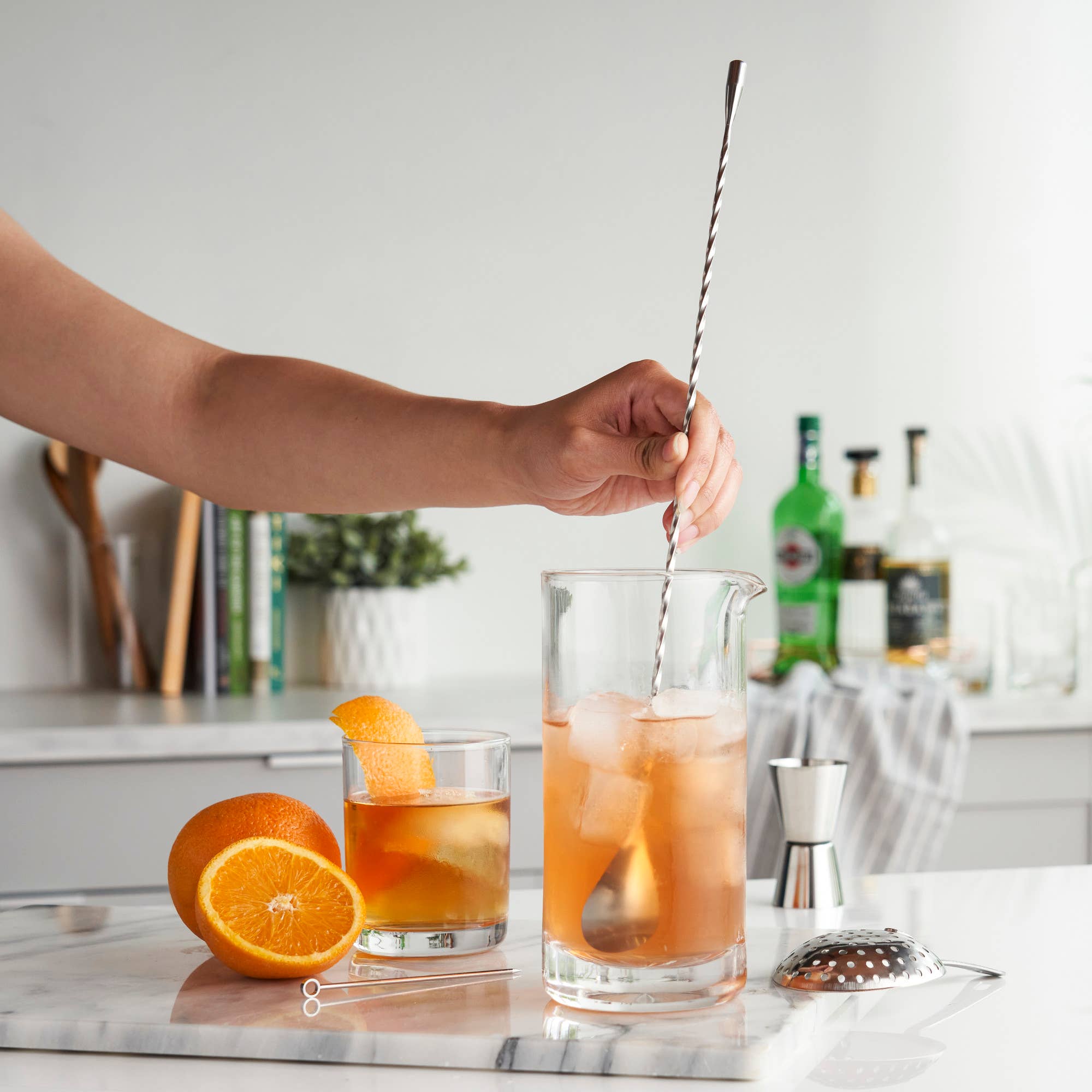 TRUE - Twirl Professional 15.75 inch Stainless Steel Bar Spoon