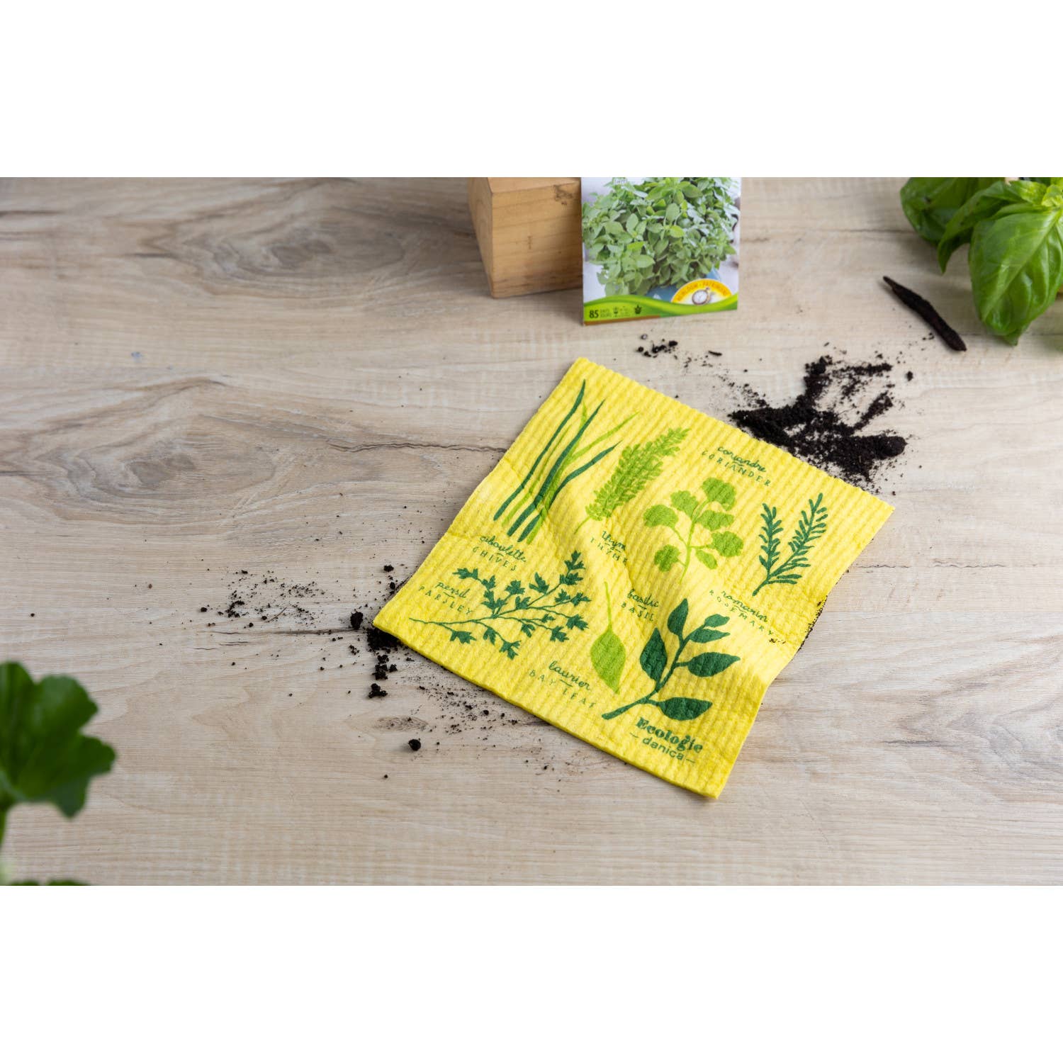 Ecologie - Les Fines Herbes Swedish Dishcloth
