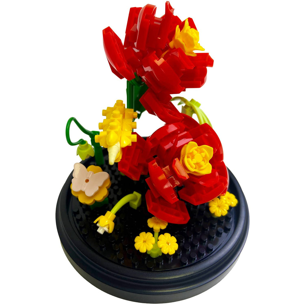 Streamline - Botanical Blocks - Ruby Rose