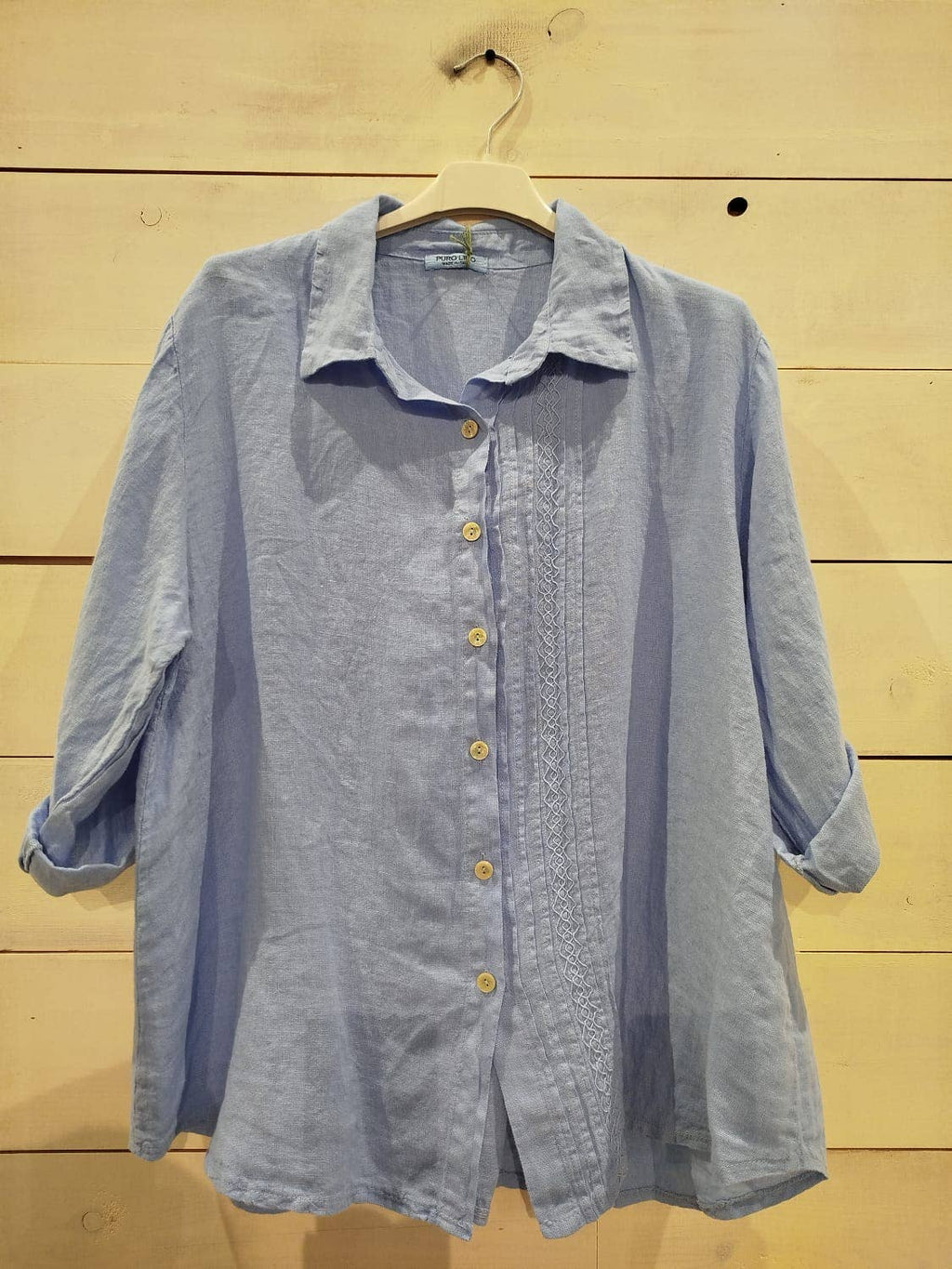 Linos y Textiles - REF:17843 100% Linen Shirt