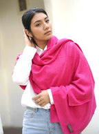 Dolma - Cashmere Scarf/Wrap Magenta