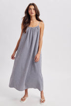 Wishlist Apparel - GINGHAM CAMI MIDI DRESS