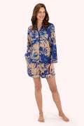 Powder Design inc - US - China Blue Blooms Supersoft Pyjamas - Small