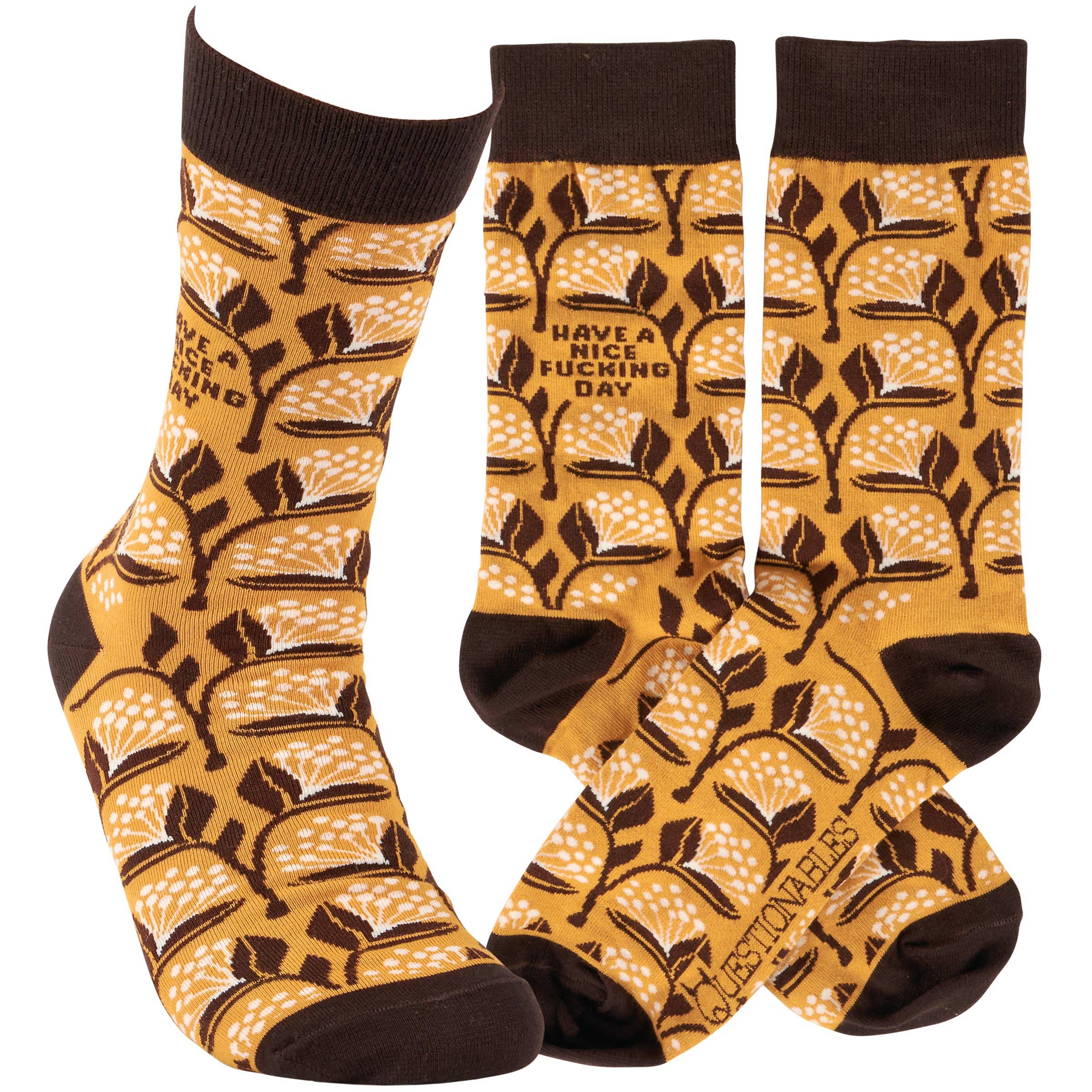 Questionables - Have A Nice Day Socks