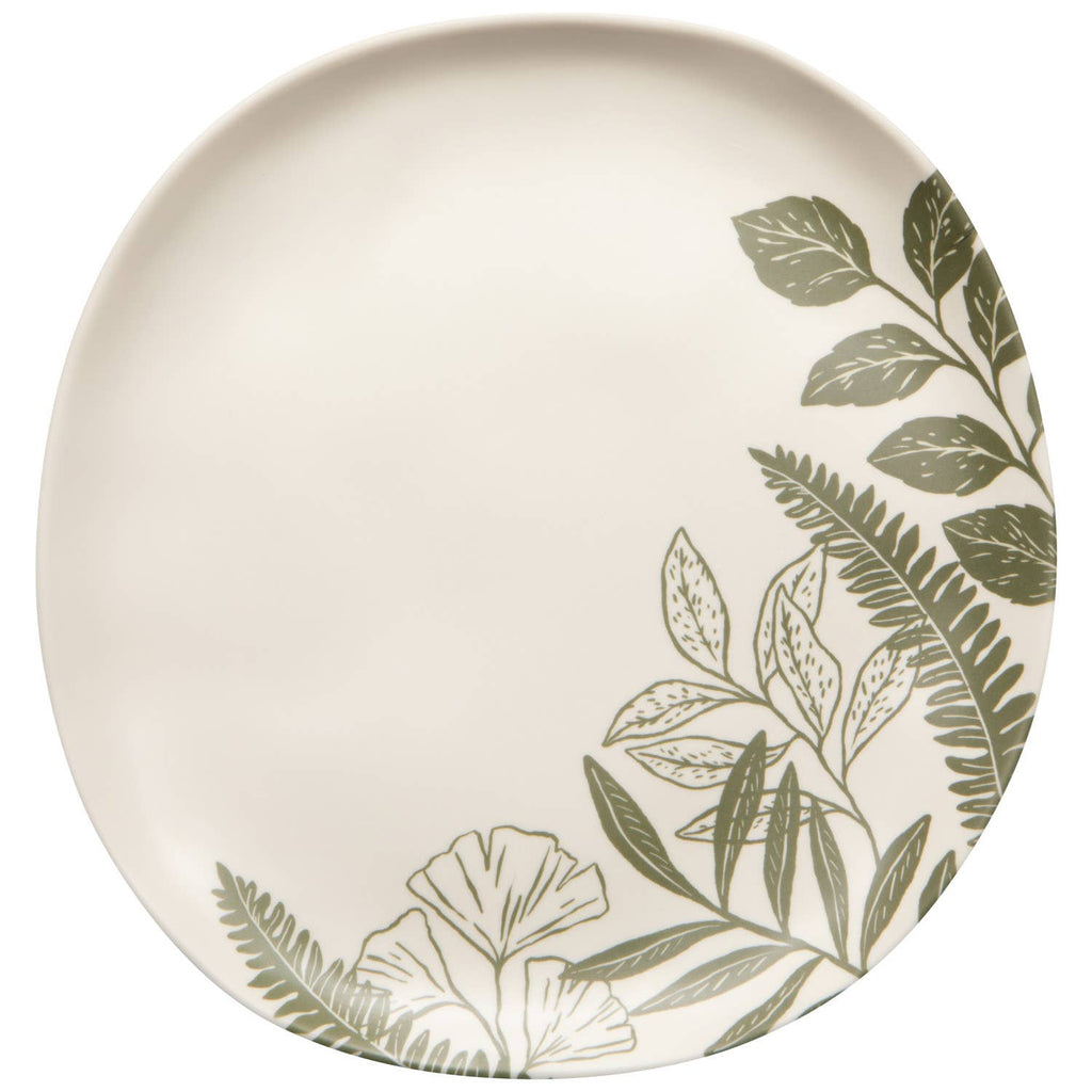 Now Designs by Danica - Fern & Frond Melamine Dinner Plate