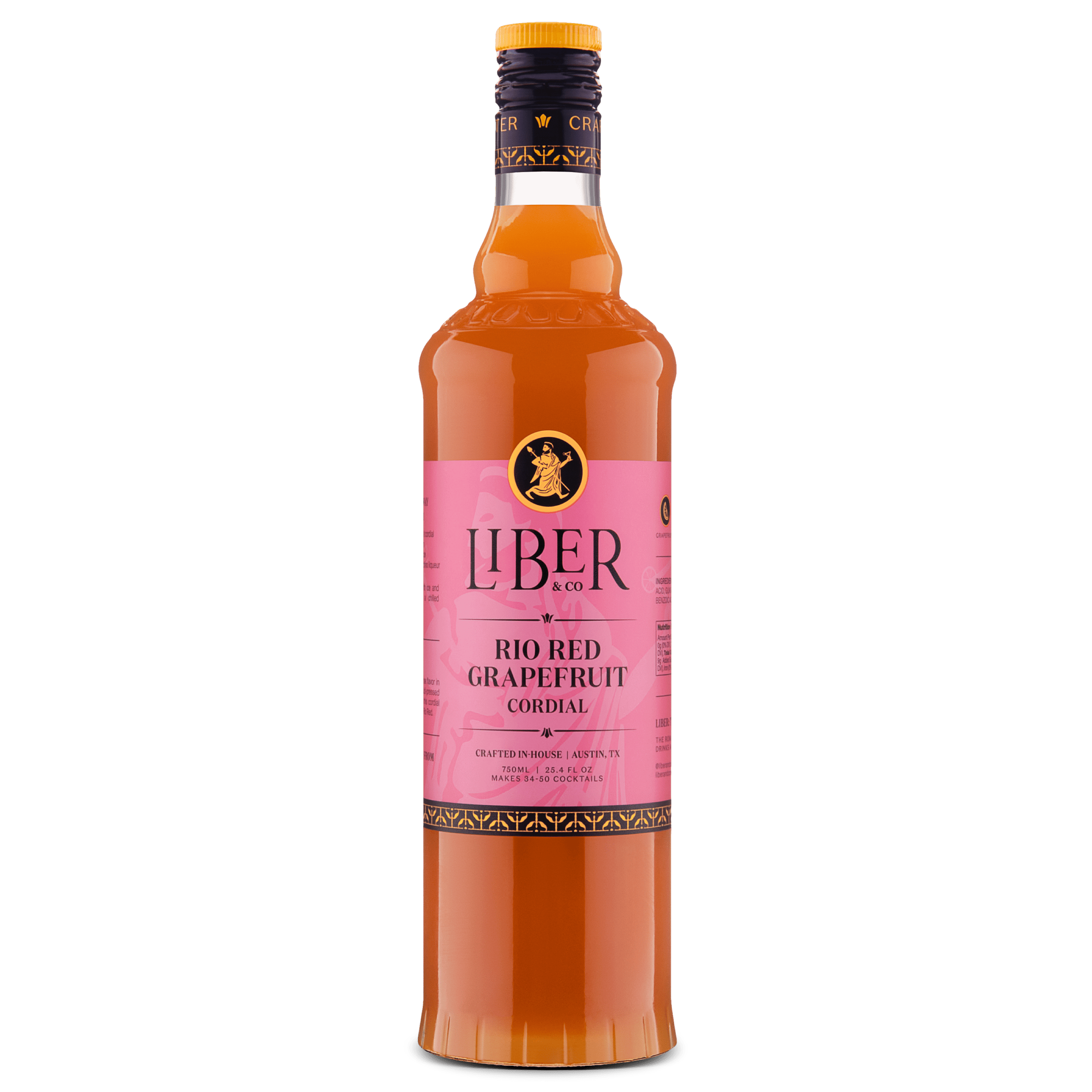 Liber & Co. - Rio Red Grapefruit Cordial