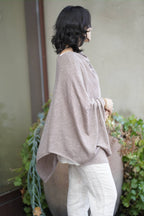 Dolma - Cashmere Poncho Mocha 