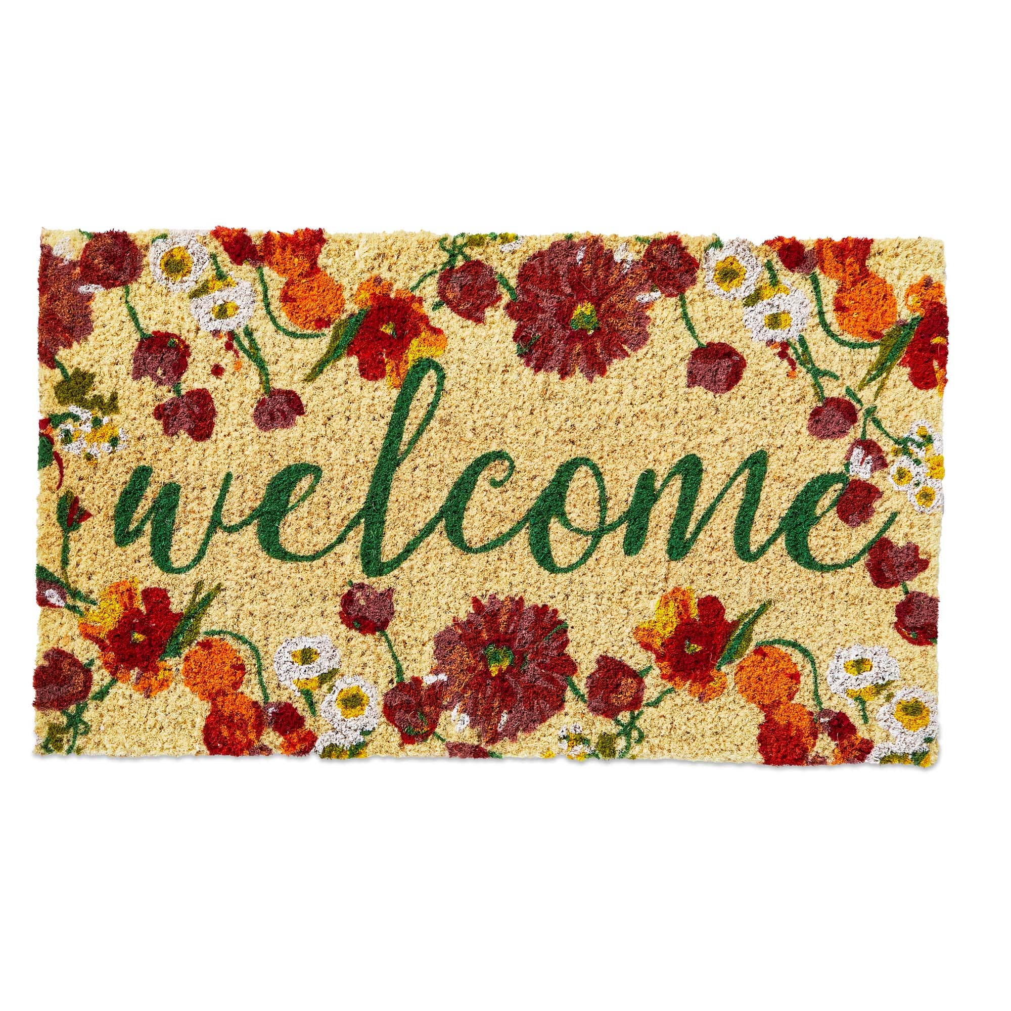 tag - Blooming Welcome Coir Mat Multi Everyday