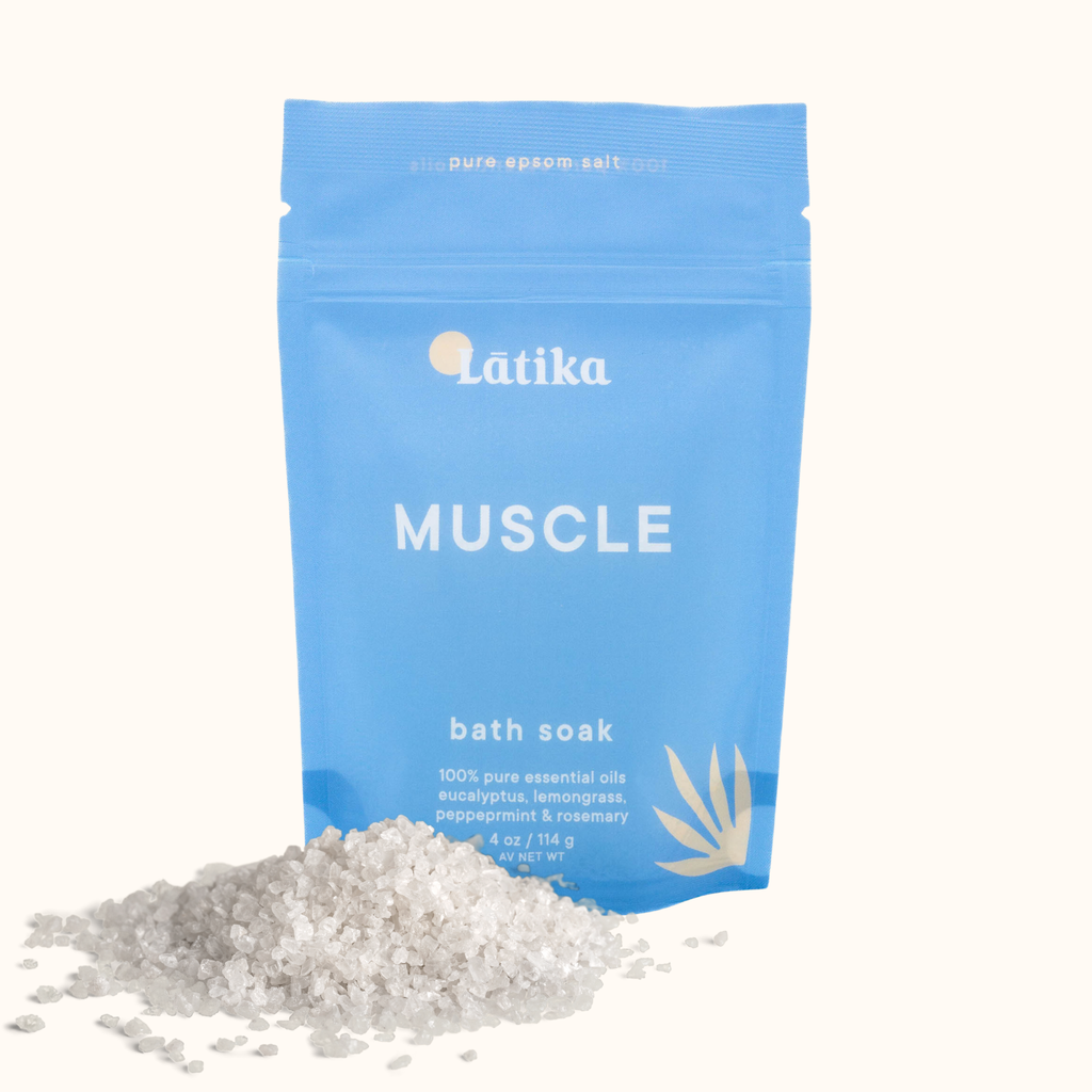 Latika Beauty - Muscle Epsom Bath Soak  ⚫