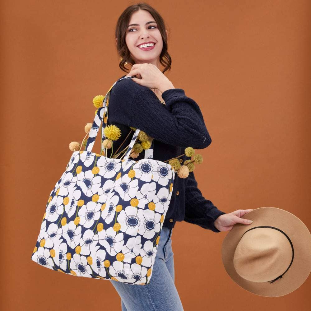 rockflowerpaper - WINDFLOWER Little Shopper Tote Bag