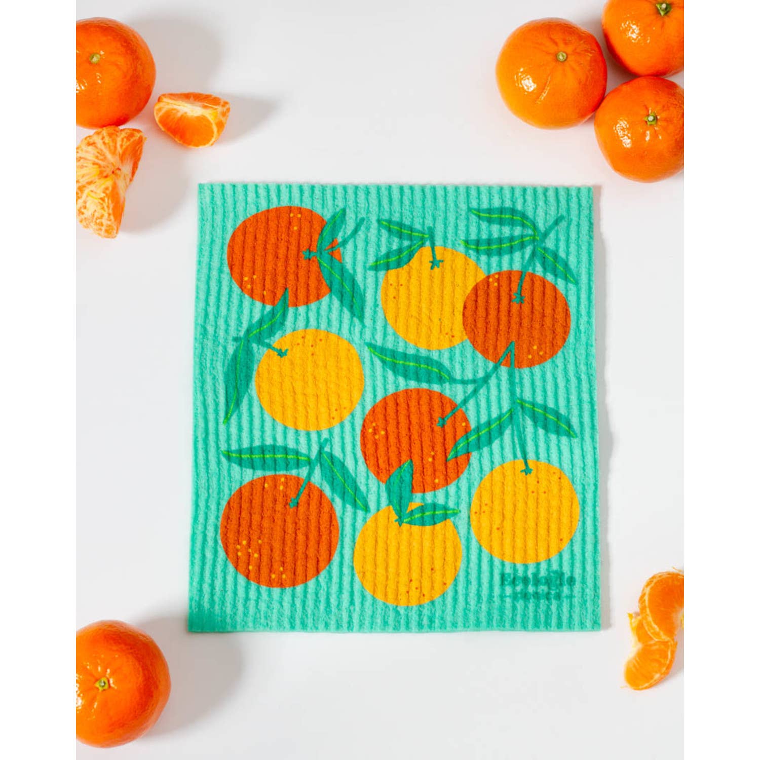 Ecologie - Oranges Swedish Dishcloth