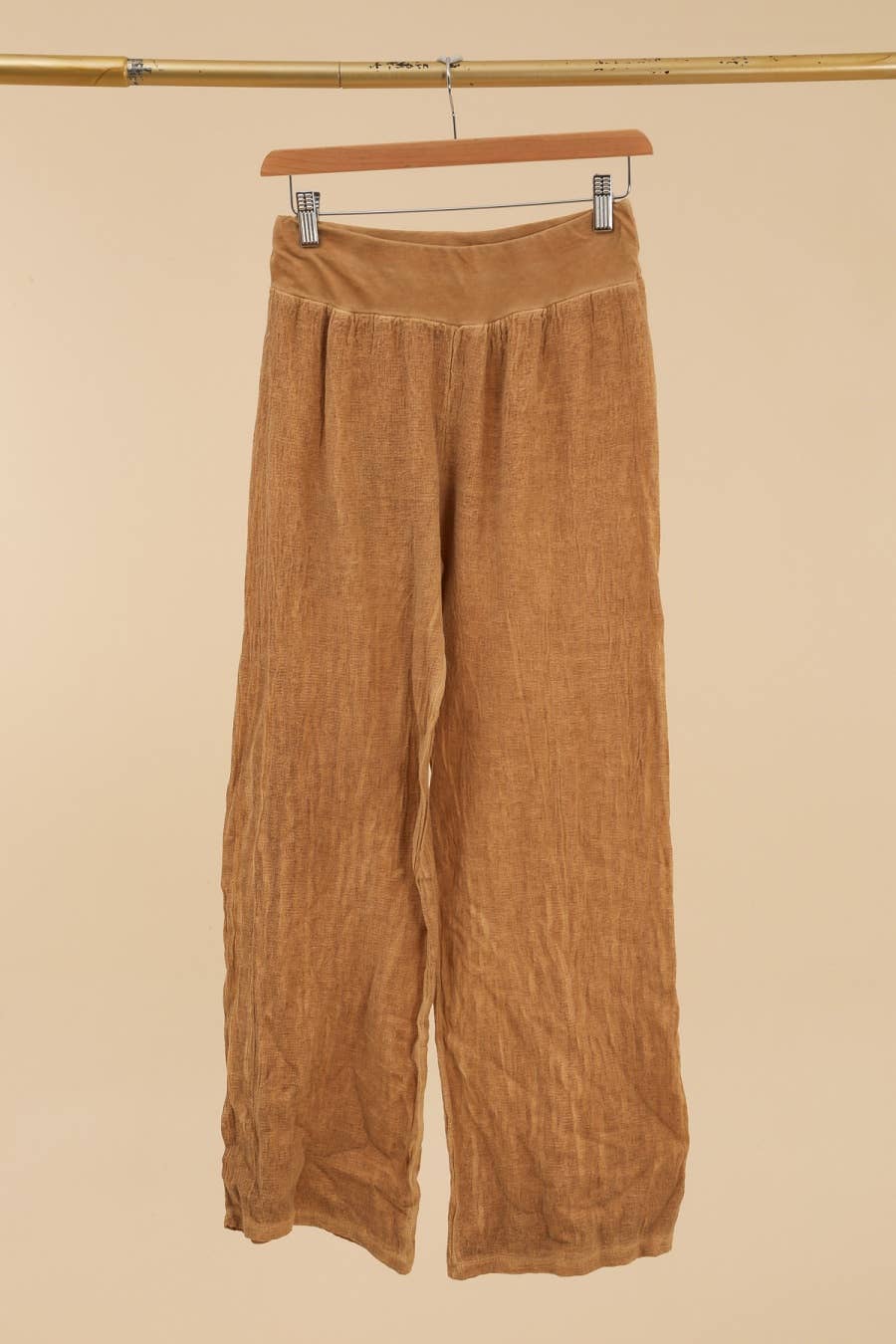 la maison des fibres naturelles - Cold dye pants 921 10% linen 90% cotton