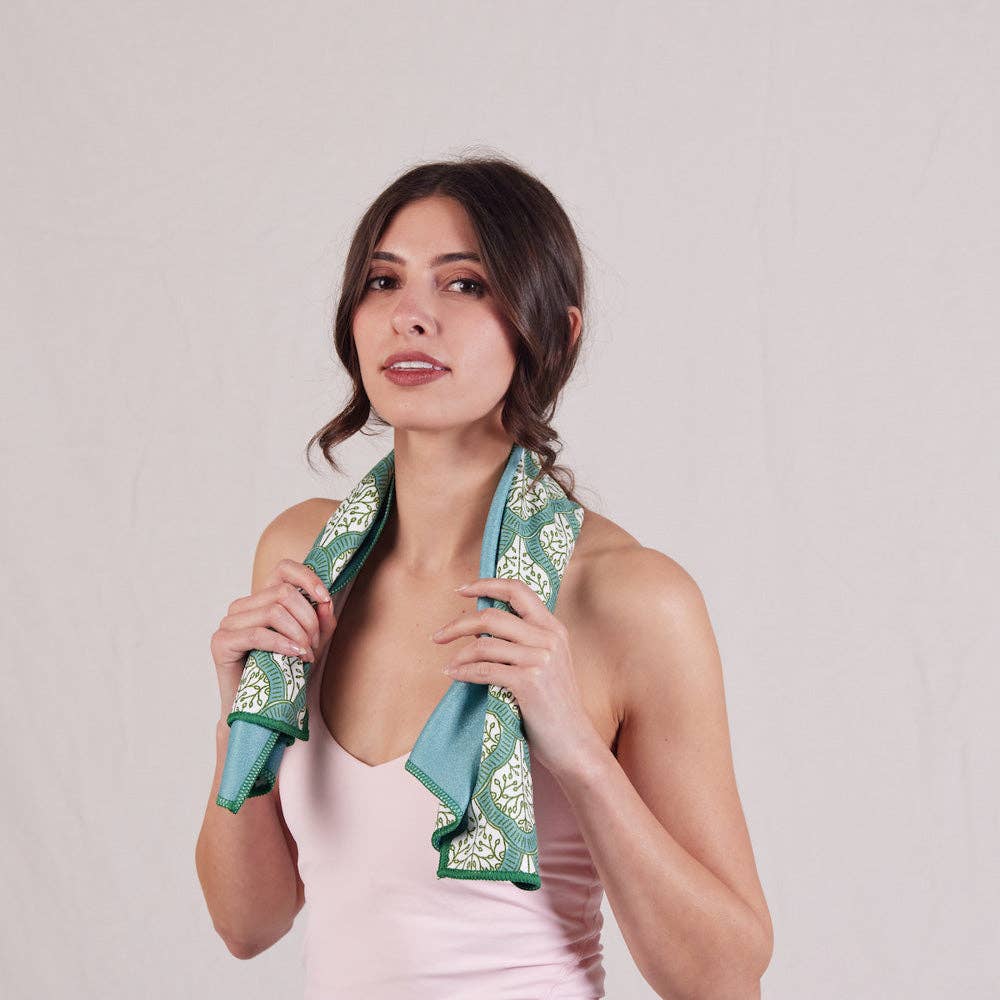 rockflowerpaper - FIFER GREEN Sports Towel