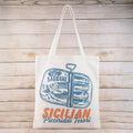 Collections by Fame Accessories - Sicilian Canned Sardines Tote Bag