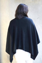 Dolma - Cashmere Poncho Black
